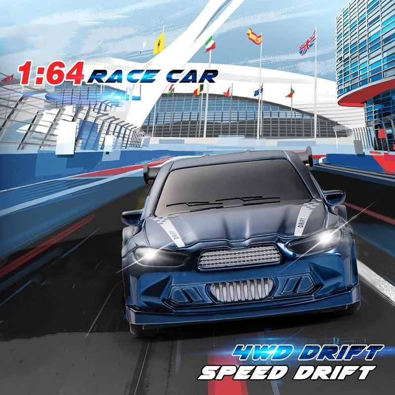 Mini Drift RC Racing Car – 4WD High Speed Vehicle for Desktop Play