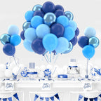 Metallic Pearl and Confetti Balloons – Decorative Latex Set for Party Events