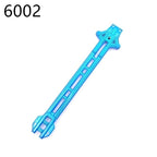 RC Car Spare Parts – Oil Shock Absorbers and Tires for 1/16 Scale Models