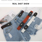 Stretch Elastic No Buckle Belt – Invisible Waistband for Men and Women