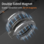 Magnetic Phone Ring Holder – Double-Sided MagSafe Kickstand for Smartphones