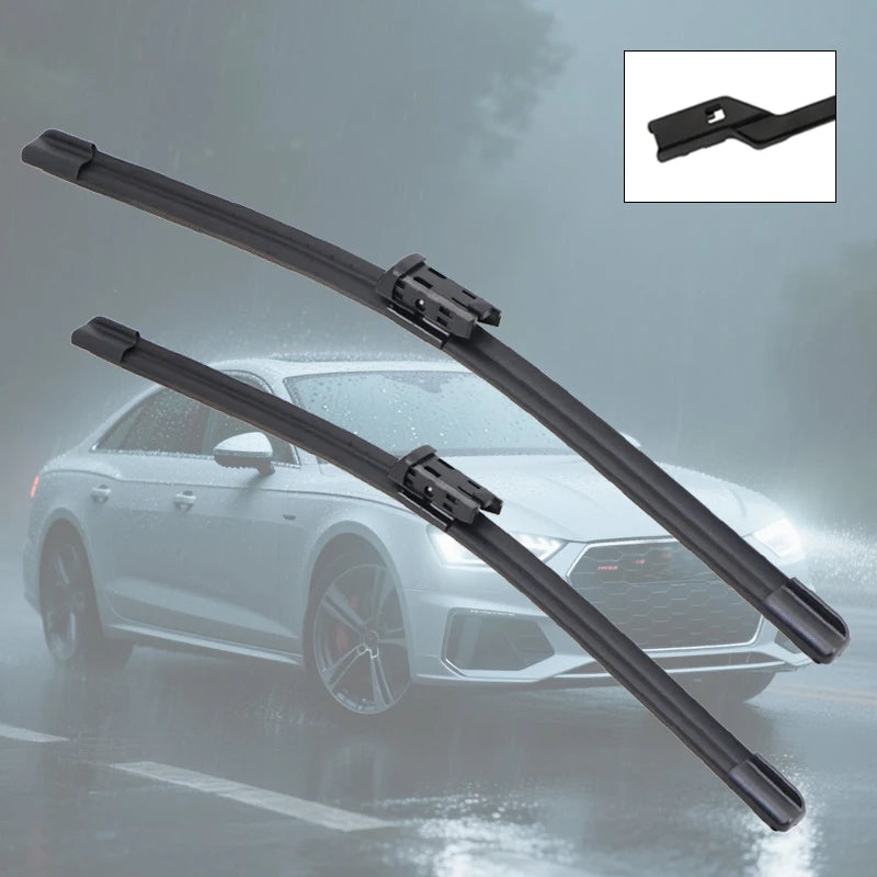 Front Windshield Wiper Blades – 24" and 20" Set for Audi A4 A5 A6 A7 Q3 Q5