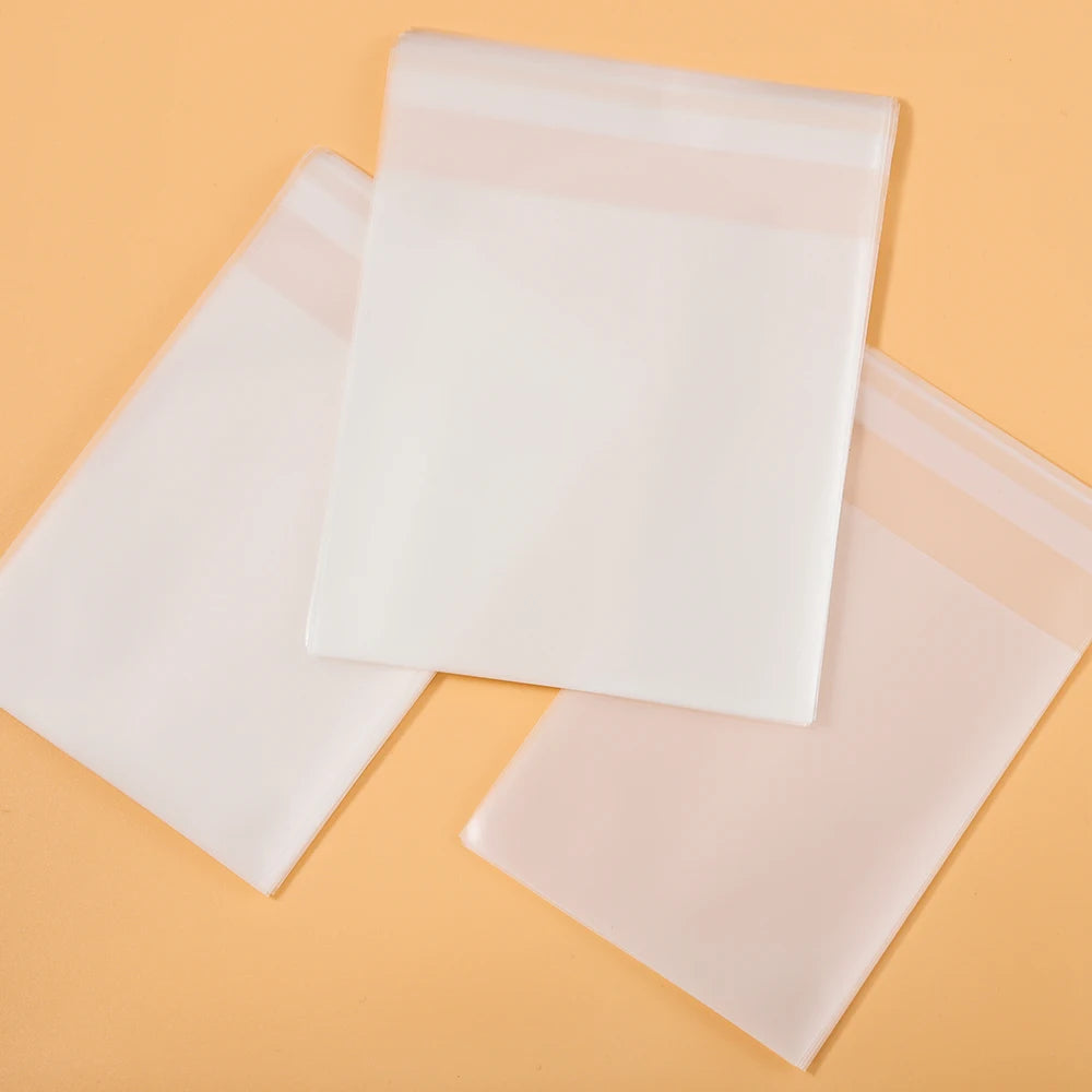 Frosted Self-Adhesive Bags – Transparent OPP Pouch for Cookie Packaging