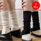 Lace Lolita Knee Socks – Thin Breathable Hosiery for Casual Cosplay Outfits