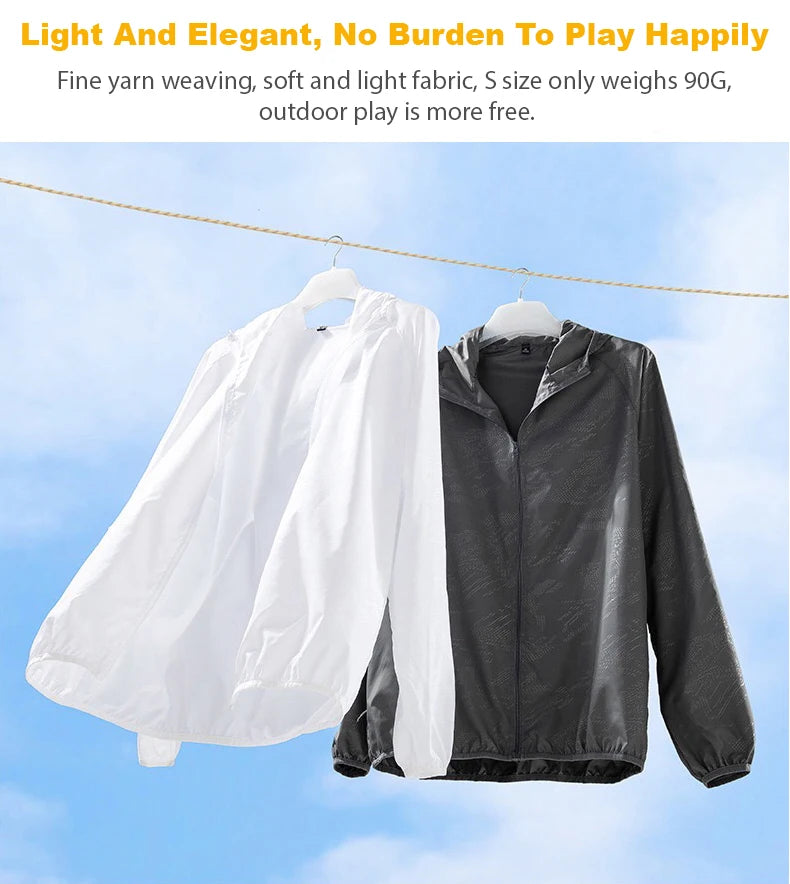 Waterproof Hiking Jacket – Unisex Quick Dry Windbreaker for Outdoor Trekking