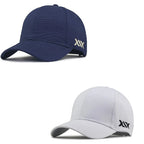 Oversized Cotton Baseball Cap – Adjustable Large Fit for Men and Women