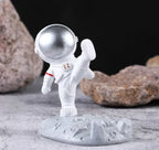 Nordic Astronaut Phone Stand – Spaceman Desk Holder for Office Decor Gifts