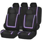 Universal Fabric Car Seat Covers – Breathable Polyester for Truck and SUV