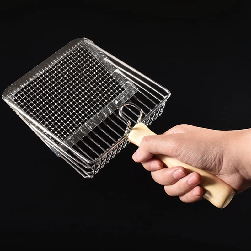 Stainless Steel Cat Litter Scoop – Durable Mesh Sifter for Pet Cleaning