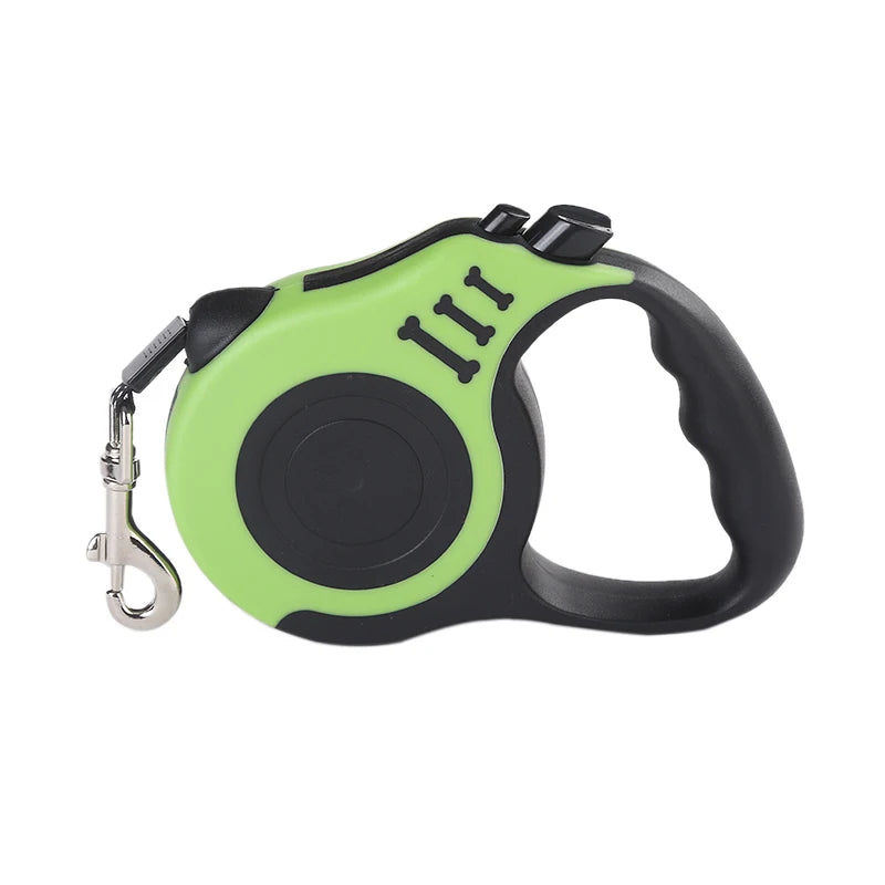 Retractable Nylon Dog Leash – Durable Automatic Lead for Small to Large Pets