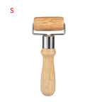 Wooden Pizza Dough Roller – Non-Stick Rolling Pin for Household Baking