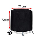 Heavy Duty Waterproof BBQ Cover – Protective Round Grill Shield for Outdoor