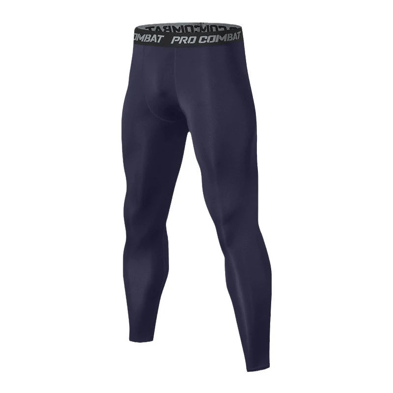 Mens Compression Tights – Moisture Wicking Baselayer for Athletic Workout