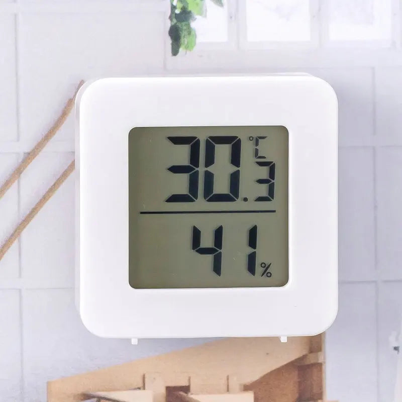 Digital LCD Thermometer Hygrometer – Indoor Temperature Humidity Gauge for Home