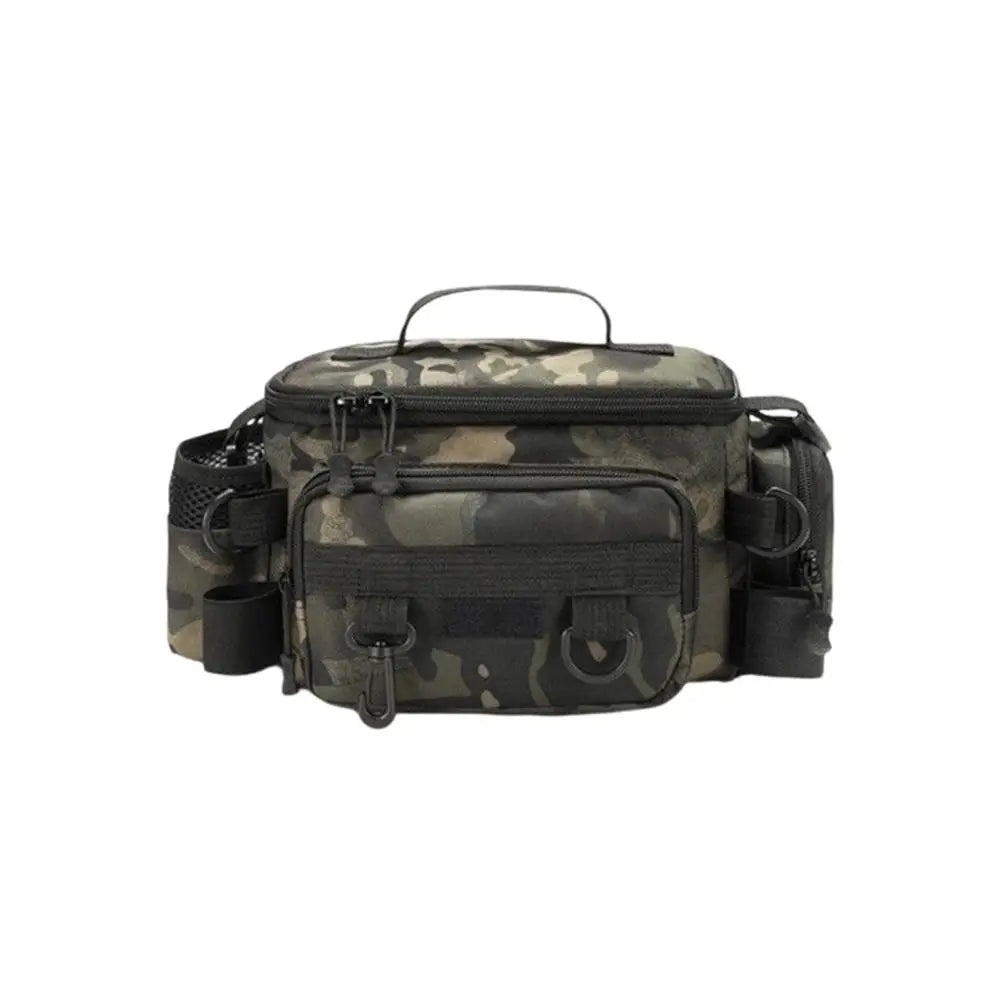 Portable Fishing Shoulder Bag – Rod Holder Storage for Outdoor Sports