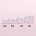 Refillable Cosmetic Sample Jars – Small Plastic Containers for Travel Storage
