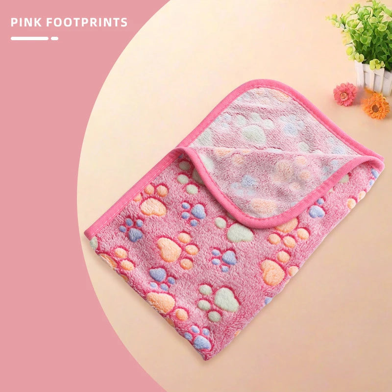 Pet Blanket – Coral Velvet Soft All-Season Pad for Dogs and Cats