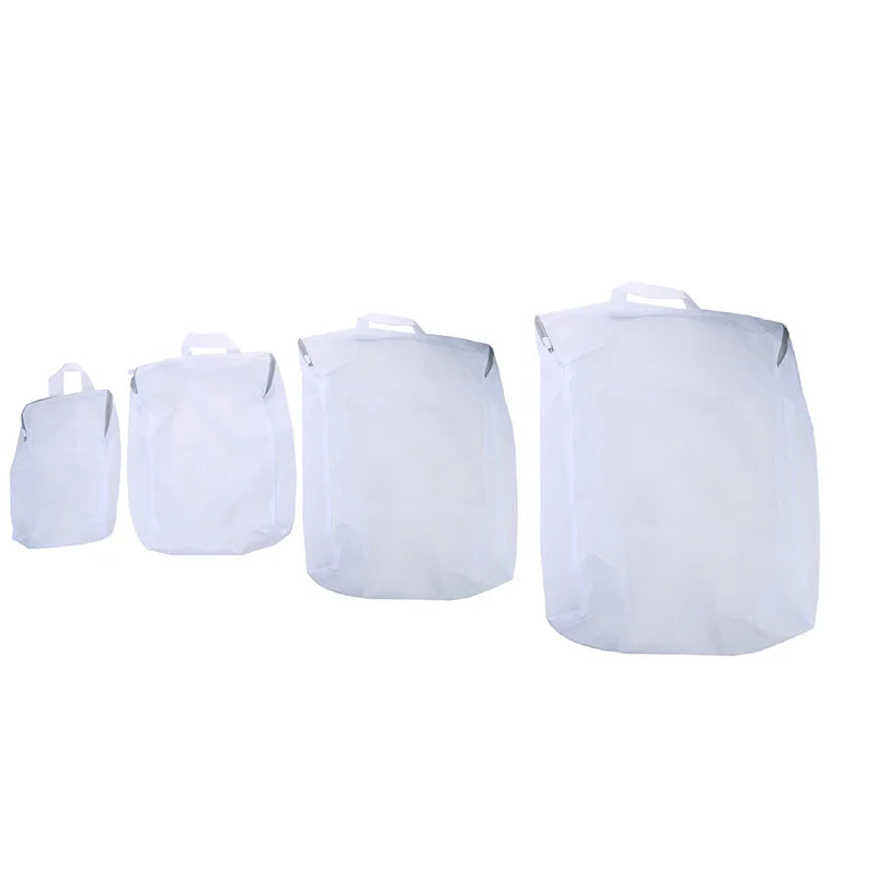 Mesh Zipped Laundry Bag – Anti-Deformation Polyester Net for Washing Machines
