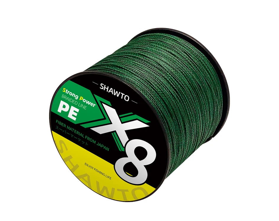 Braided Fishing Line – 8 Strand PE Multifilament Wire for Freshwater Saltwater