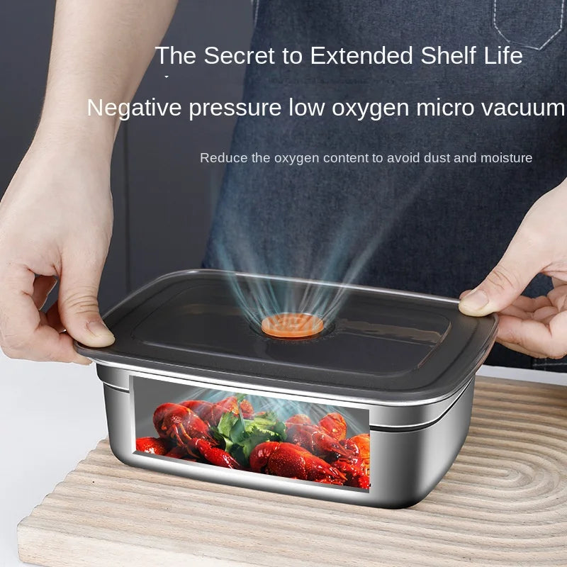 316 Stainless Steel Bento Box – Leak-Proof Food Container for Camping Lunch