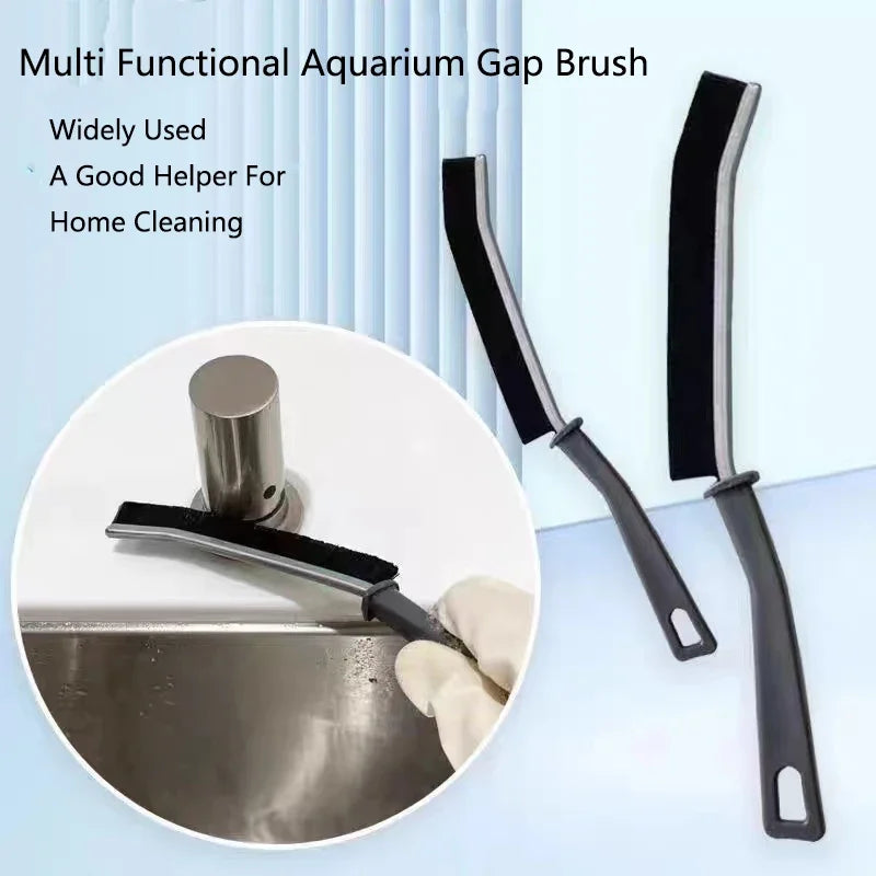 Nylon Aquarium Cleaning Brush – Scratch-Free Scrubber for Fish Tank Algae