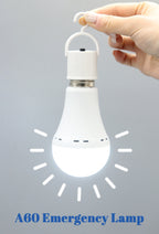 Rechargeable LED Emergency Bulb – Portable 7W Light for Camping and Home Power