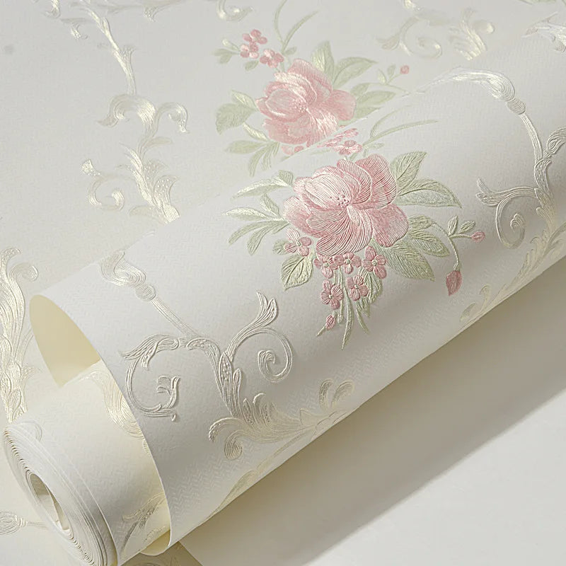 Self-Adhesive 3D Floral Wallpaper – Thickened Wall Decor for Bedroom Living Room