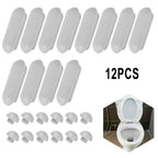 Toilet Seat Bumper Set – Non-Slip Rubber Cushion for Bathroom Fixtures