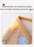 Pet Blanket – Coral Velvet Soft All-Season Pad for Dogs and Cats