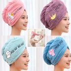 Microfiber Hair Turban – Absorbent Towel Wrap for Quick Drying