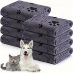 Microfiber Dog Towel – Quick-Drying Absorbent Bath Towel for Pets