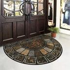 Retro Non-Slip Entrance Mat – Wear-Resistant Absorbent Rug for Home Decor