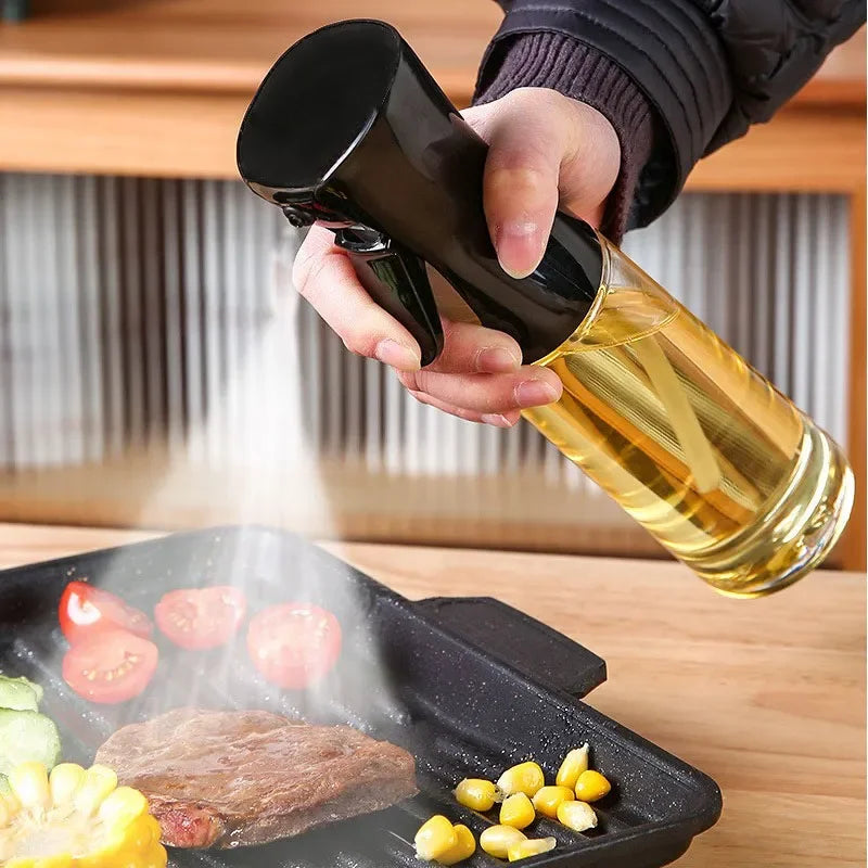 Oil Spray Bottle – Kitchen Vinegar Sprayer for BBQ Cooking and Baking