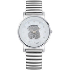 Bear Diamond Quartz Watch – Elegant Minimalist Wristwear for Women