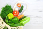 Reusable Cotton Mesh Tote Bag – Eco-Friendly Produce Storage for Grocery Shopping