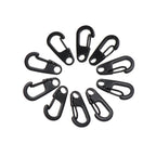Mini Aluminium D-Ring Carabiner – Spring Clip for Outdoor Camping EDC Gear