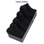 Cotton Ankle Socks – Breathable Solid Color Footwear for Sports and Gym