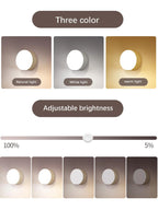 3 Color LED Night Light – Battery Powered Mini Lamp for Bedroom and Wardrobe