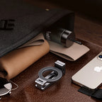 Magnetic Phone Mount – Flexible Hands-Free Holder for Airplane Travel