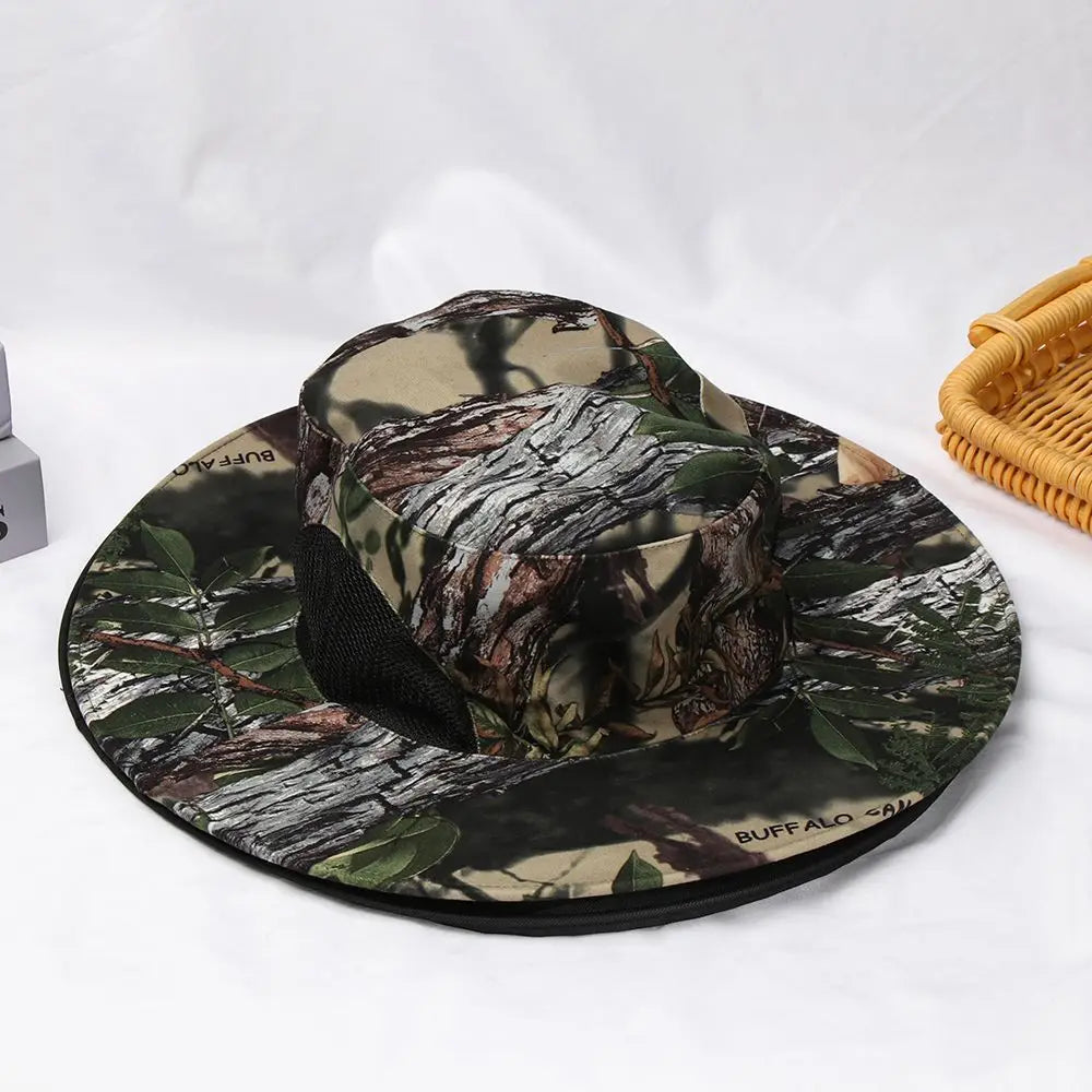 Mosquito Head Net Hat – Sun Protection Mesh Veil for Outdoor Fishing Hiking
