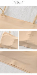 Strapless Tube Top Bra – Seamless Beauty Back Camisole for Daily Comfort