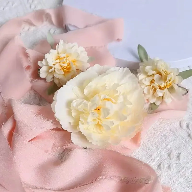 Mixed Silk Rose Artificial Flowers – Floral Decor for Weddings and DIY Crafts