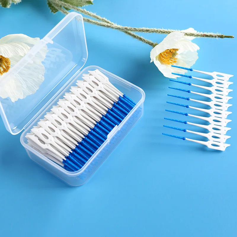 Silicone Interdental Brushes – Soft Dental Cleaning Tools for Oral Care
