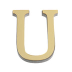 3D Gold Acrylic Letter Wall Stickers – Self-Adhesive Alphabet Home Decor