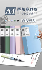 A4 Display Book – 100 Pocket Document Holder for Business Presentations