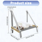 Foldable Cat Window Hammock – Suction Cup Aerial Perch for Indoor Cats