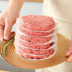 Hamburger Patty Paper – Non-Stick Wax Sheets for Frozen Meat Storage