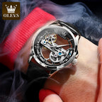 Automatic Mechanical Wristwatch – Skeleton Dial for Men Business Formal