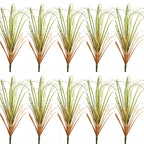Artificial Onion Grass Bushes – Faux Reeds for Home and Garden Decor