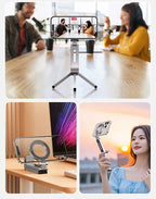 Magnetic Phone Mount – Flexible Hands-Free Holder for Airplane Travel